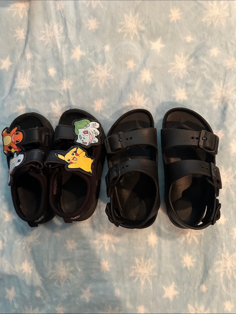 Birkenstock Toddler Size 26 Unisex
Sandals Black Double Strap EVA
